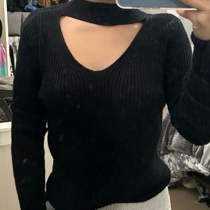 Black sweater